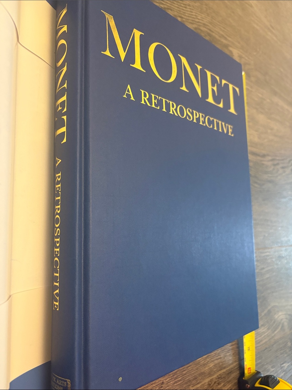 Monet A Retrospective Blue Cover Coffee Table Art Book